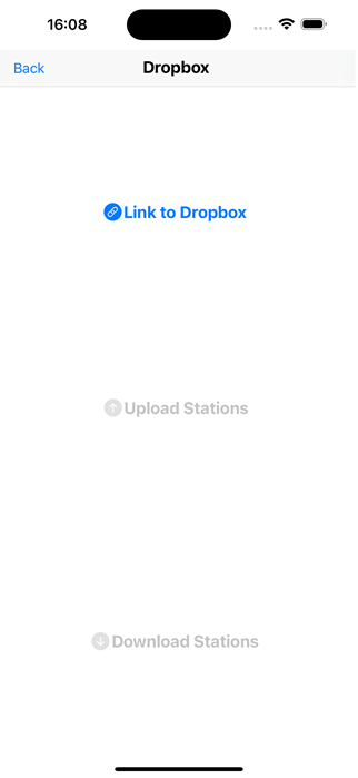 Dropbox screen (Light Mode)