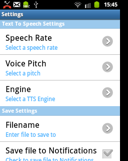 Showing that Language menu option removed until TTS engine initialised